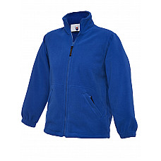 UC603 Royal Childrens Classic Full Zip Fleece Jacket