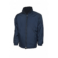 UC605 Navy Classic Reversible Fleece Jacket