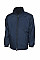 UC605 Navy Classic Reversible Fleece Jacket