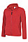 UC608 Red Ladies Classic Full Zip Fleece Jacket