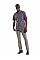 UC702 Silver Grey Mens Pinpoint Oxford Half Sleeve Shirt