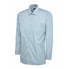 UC709 Light Blue Mens Poplin Full Sleeve Shirt