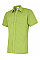 UC710 Lime Mens Poplin Half Sleeve Shirt