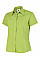 UC712 Lime Ladies Poplin Half Sleeve Shirt