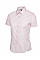 UC712 Pink Ladies Poplin Half Sleeve Shirt