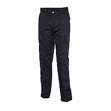 UC902R Black Cargo Trouser Regular