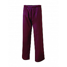 UC922 Maroon Scrub Trouser