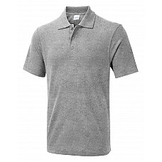 UX1 Heather Grey The UX Polo