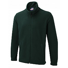 UX5 Bottle Green The UX Full Zip Fleece