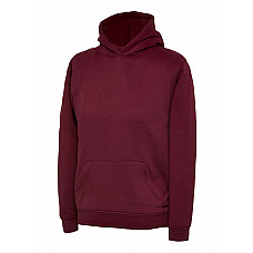 UX8 Maroon The UX Children’s Hooded Sweatshirt