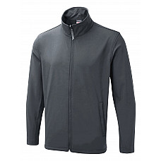 UX10 Light Grey The UX Printable Soft Shell Jacket