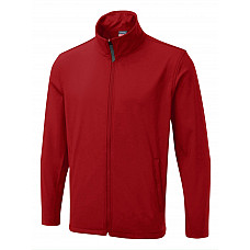 UX10 Red The UX Printable Soft Shell Jacket