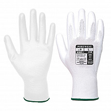 VA120 White Vending PU Palm Glove