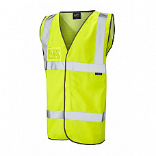 VELATOR ISO 20471 Cl 2 Mesh Back Waistcoat HV YELLOW