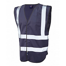 PILTON Coloured Reflective Waistcoat NAVY