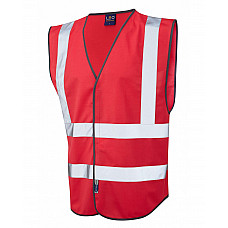 PILTON Coloured Reflective Waistcoat STD RED