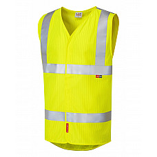 CLIFTON ISO 20471 Cl 2 LFS Waistcoat (EN 14116/EN 1149) HV YELLOW