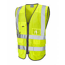 COBBATON ISO 20471 Cl 2 Coolviz Superior Waistcoat HV YELLOW