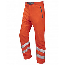 LANDCROSS ISO 20471 Cl 1 Stretch Work Trouser HV ORANGE