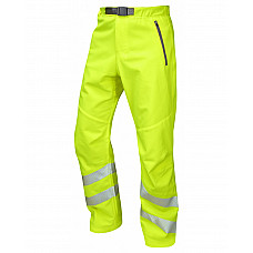 LANDCROSS ISO 20471 Cl 1 Stretch Work Trouser HV YELLOW