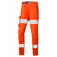 STARCROSS ISO 20471 Cl 2 Women's Stretch Work Trouser HV ORANGE